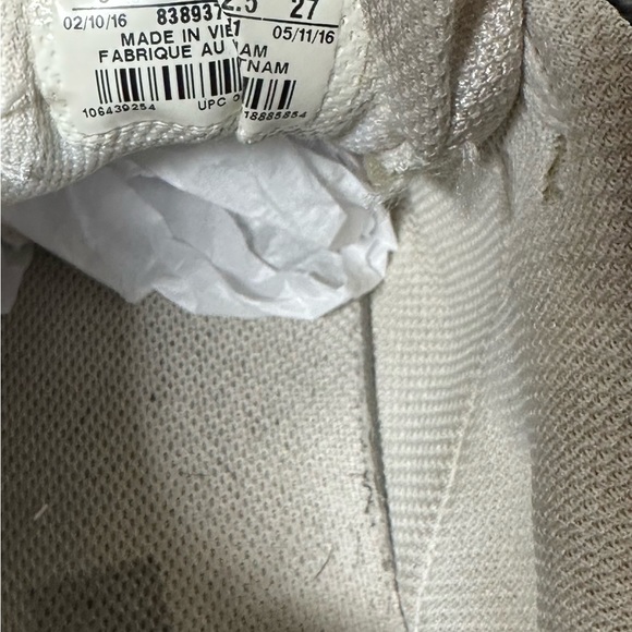 Nike Court Borough Low Triple White Trainers Sneakers 838937-111 Men's Size 9 - Picture 9 of 12